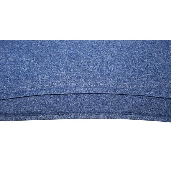 LULAROE SHORT SLV PULL-OVER RND NECK T-SHIRT/TOP, WOMENS, L (EXTRA LONG), BLUE - Picture 8 of 9